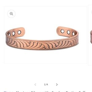 Montana silversmiths copper bracelet